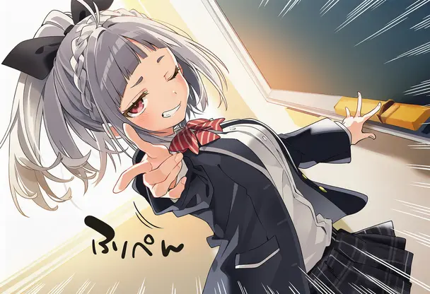 『村崎静音は笑わない。』本編挿絵 11